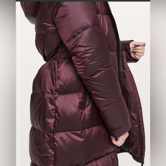 NWOT Lululemon Cloudscape Long Jacket Dark Adobe - Picture 2 of 15